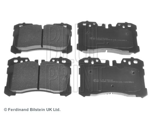 BLUE PRINT Piduriklotsi komplekt,ketaspidur ADT342192